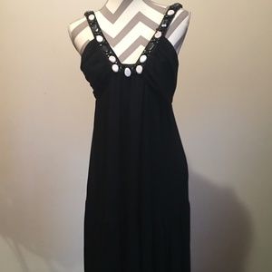ABS Allen Schwartz Maxi black dress
